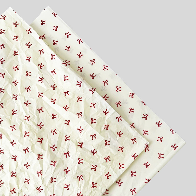 Bow Printed Gift Wrap Tissue Paper