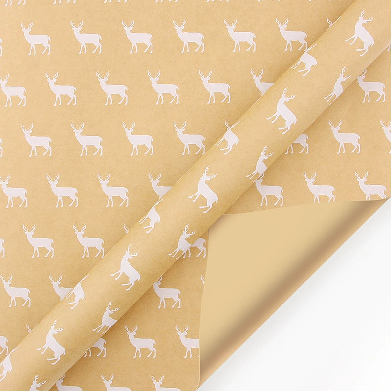 Christmas Large Size Wrapping Paper Holiday Gift Paper Birthday Gift Wrapping Kraft Paper