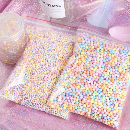 Remplissage de boîte cadeau en boule de mousse colorée Décoration en boule de mousse colorée
