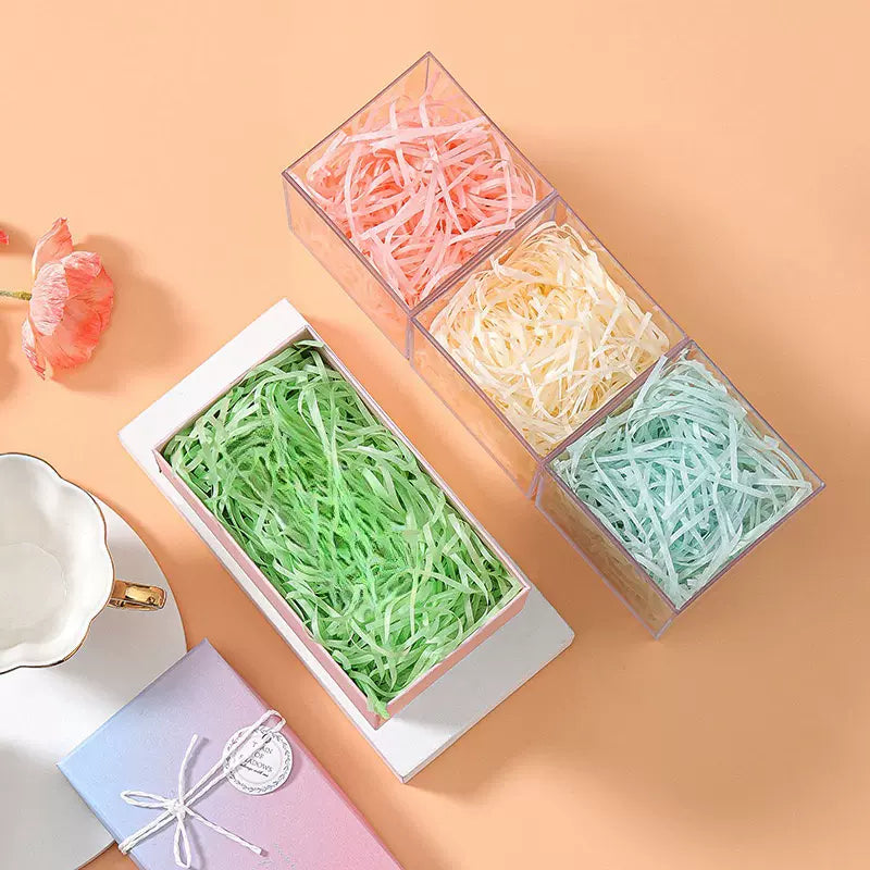 Raffia Shredded Crinkle Paper Gift Box DIY Decoration Filling Material