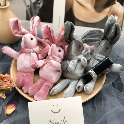 Velvet Rabbit Stuffed Plush Toy Keychain Pendant