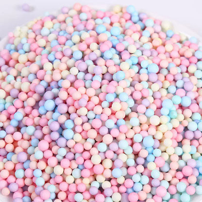 Remplissage de boîte cadeau en boule de mousse colorée Décoration en boule de mousse colorée