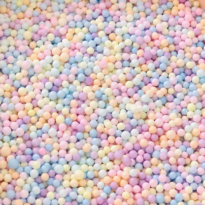 Remplissage de boîte cadeau en boule de mousse colorée Décoration en boule de mousse colorée