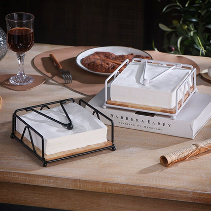 Napkin Holder Restaurant Hotel Paper Holder Buffet Square Paper Towel Holder