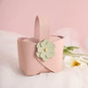 Fleurs roses + vertes
