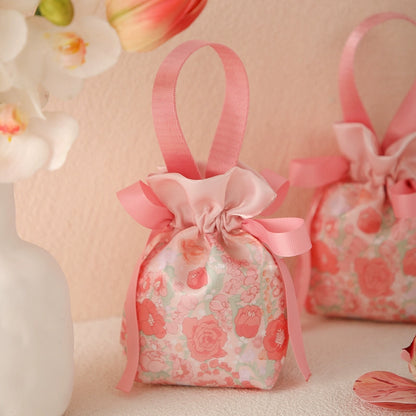 Wedding Candy Bag Handbag Free Folding Gift Bag Pack 10