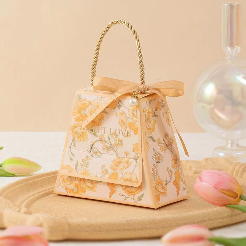 Vintage Printed Sugar Box Wedding Engagement Gift Wrap Bag Pack 20