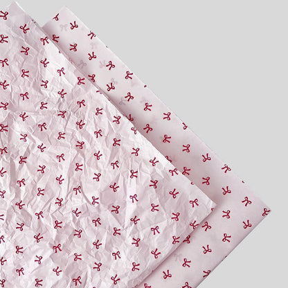 Bow Printed Gift Wrap Tissue Paper