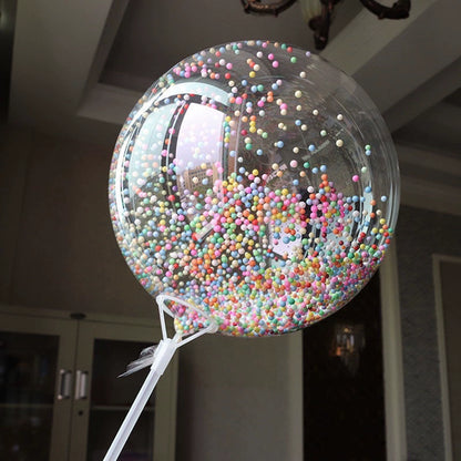 Remplissage de boîte cadeau en boule de mousse colorée Décoration en boule de mousse colorée