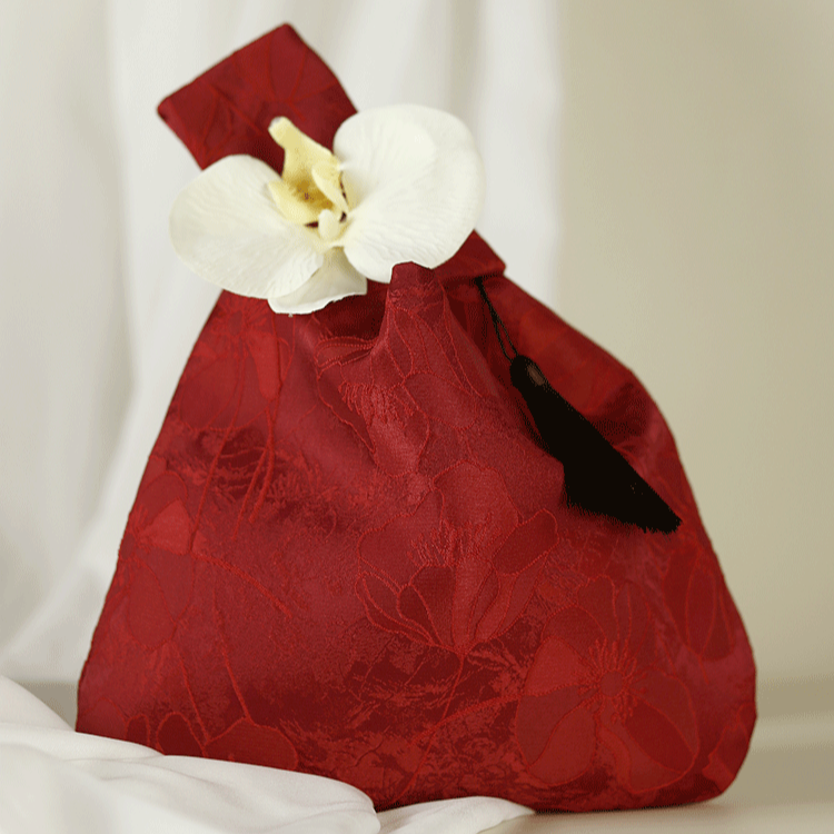 Furoshiki Tassel Style Wedding Tote Gift Bags