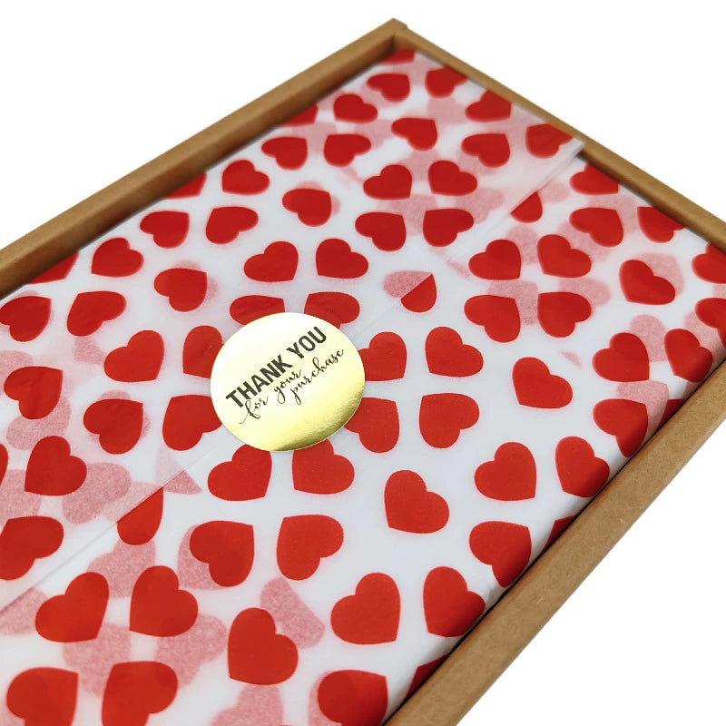 Valentine's Day Love Wrap Snow Pear Paper Flower Gift Wrapping Tissue Paper