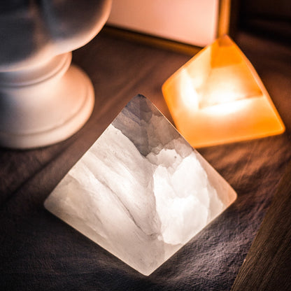 Pyramid Mineral Night Light Bedroom Sleep Light Creative Home Decoration