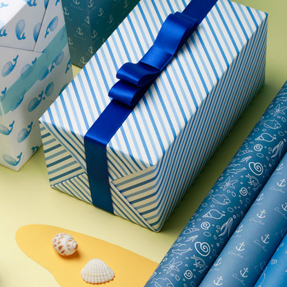 Ocean Wrapping Paper Kraft Paper Birthday Gift Wrap Paper