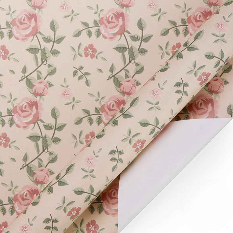 Vintage Floral Pattern Wrapping Paper Holiday Gift Wrapping Paper