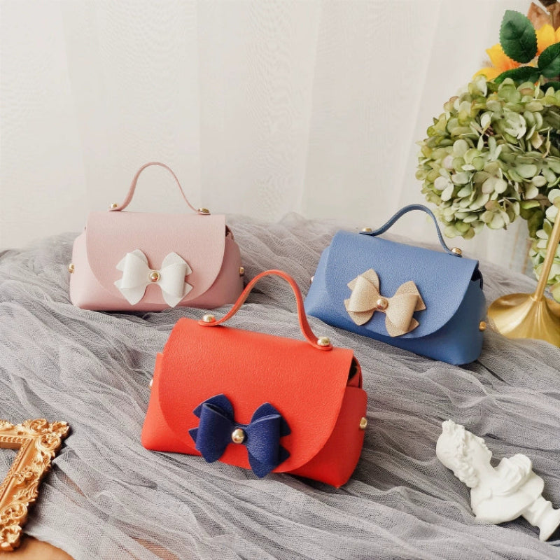 10pcs Pearl PU Leather Tote Bag Shaped Sugar Bag Gift Wrap Bags