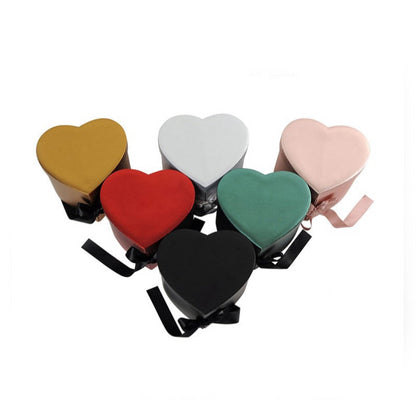 Pearlescent Double Layer Rotating Heart Gift Box