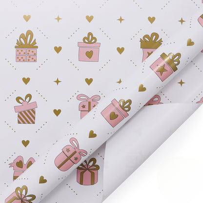 Gift Wrapping Paper Birthday Party Gift Box Bouquet Packaging Paper