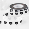 Black love heart