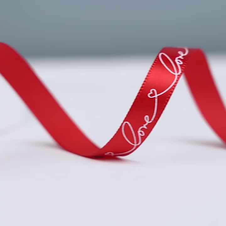 Love Flower Bouquet Wrapping Ribbon Gift Wrap Decoration